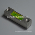 square aluminum level bubble vials